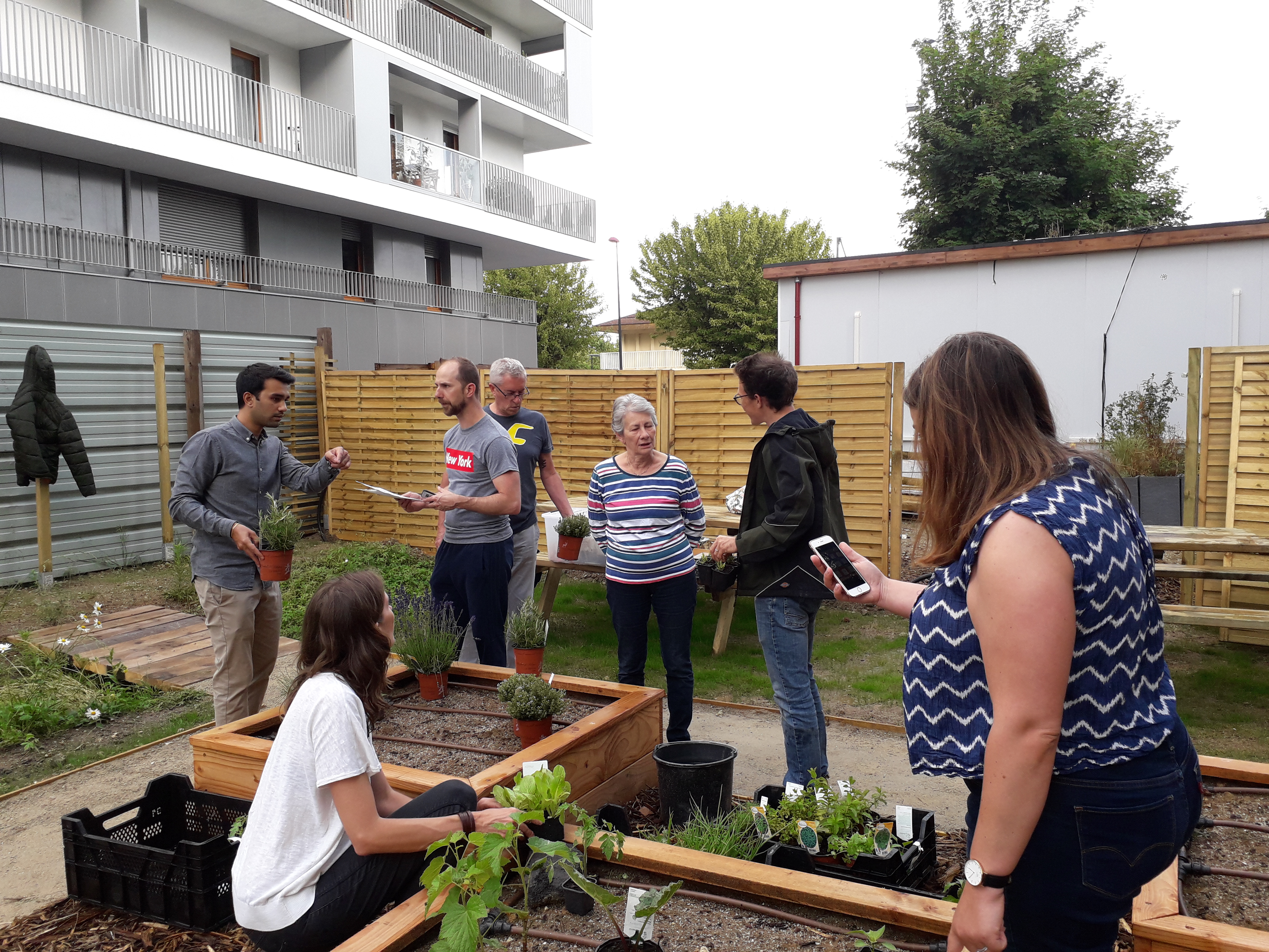 Les ateliers du jardin éphémère se poursuivent - Quartier de Seine